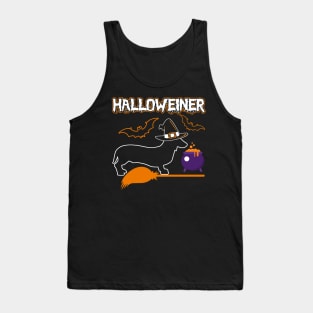 Happy halloweiner halloween costumes wiener dachshund gifts Tank Top